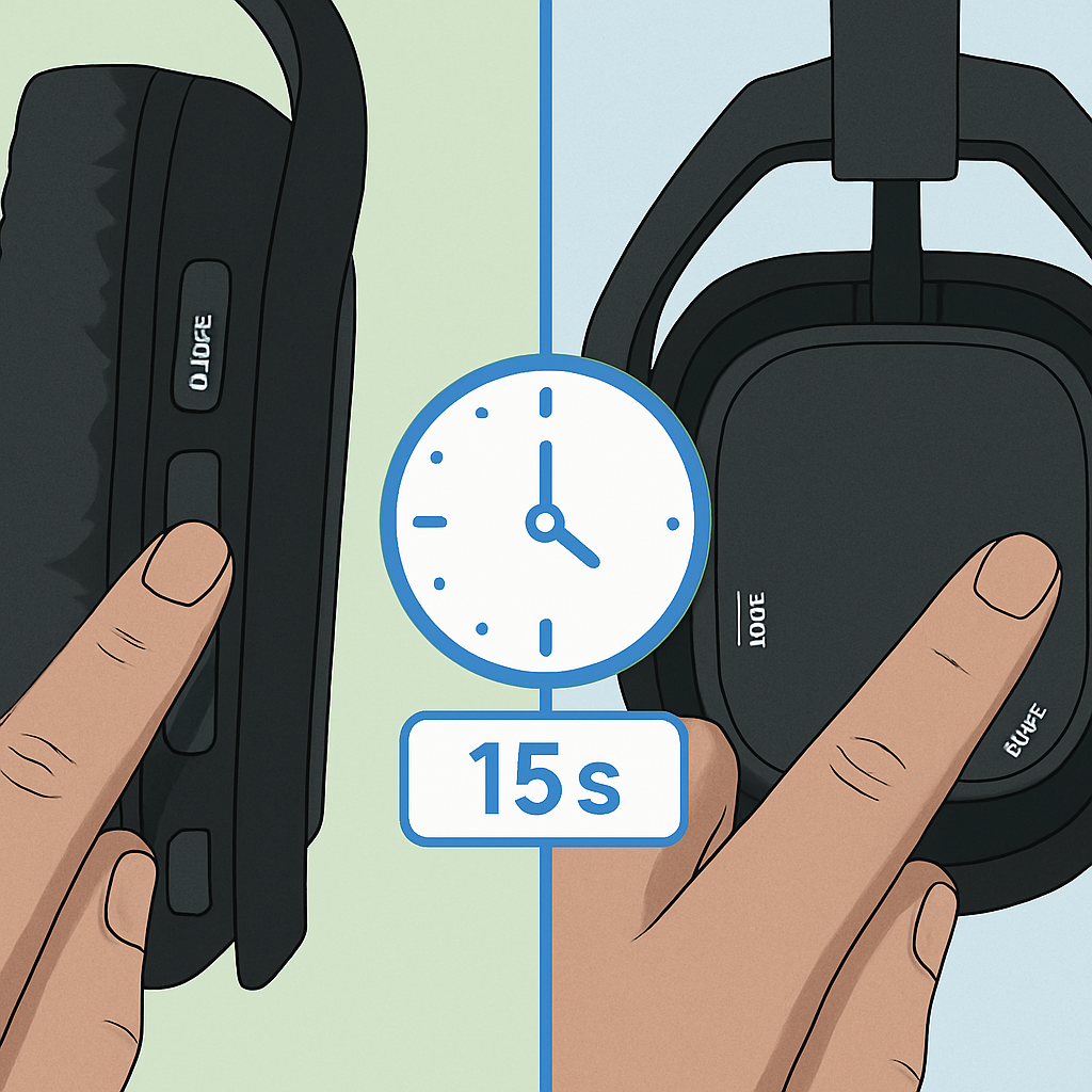 Astro A50 resetar headset