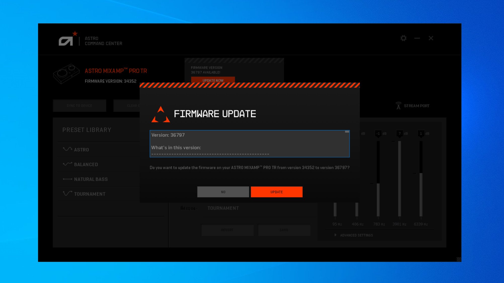 Firmware Astro Command Center